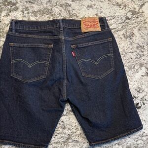 Levi's Men's Deep Indigo Jean Shorts